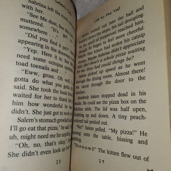 Sabrina the teenage witch paperback Novel Salems tales - Picture 4 of 5